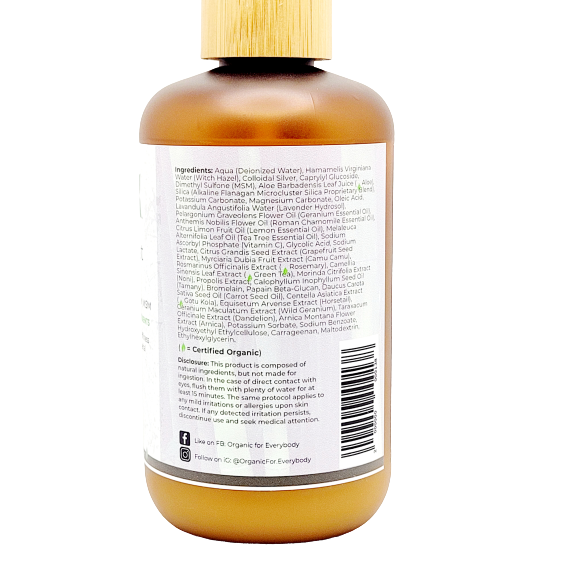 Botanic Blast Toner 8 oz