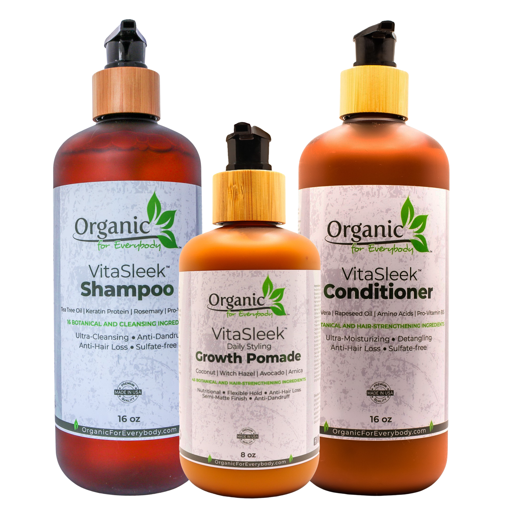 VitaSleek Haircare Collection Organic For Everybody vitasleek-haircare-collection-organic-for-everybody