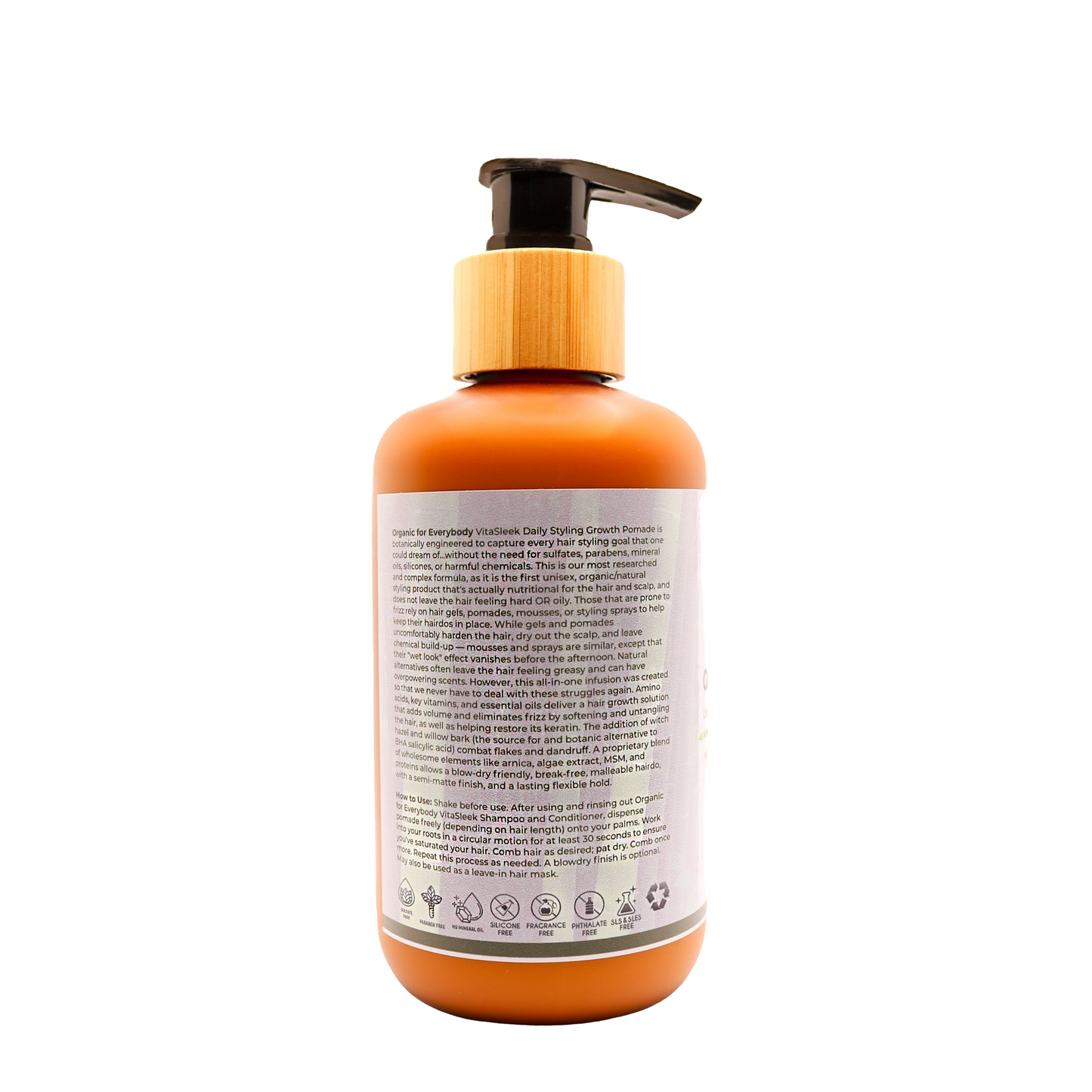 VitaSleek™ Daily Styling Growth Pomade 8 oz