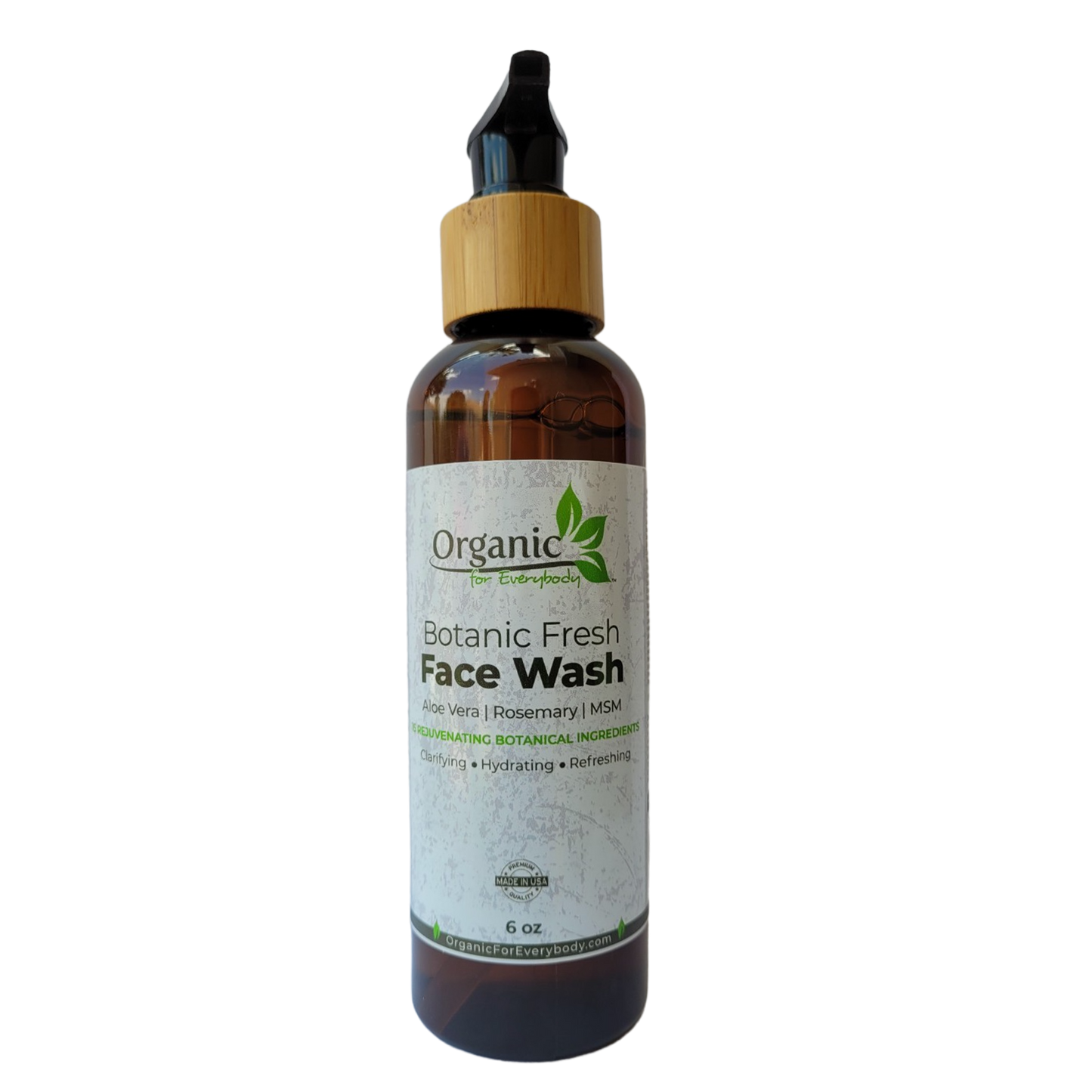 Botanic Fresh Face Wash 6 oz